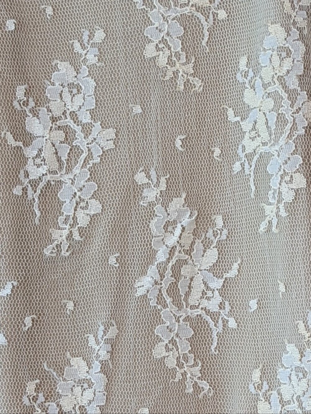 Boho Chic Floral Lace Flare Pants Low Rise - Picture 3 of 4